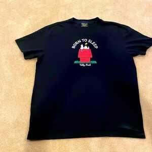 Teddy Fresh x Peanuts born to sleep tshirt